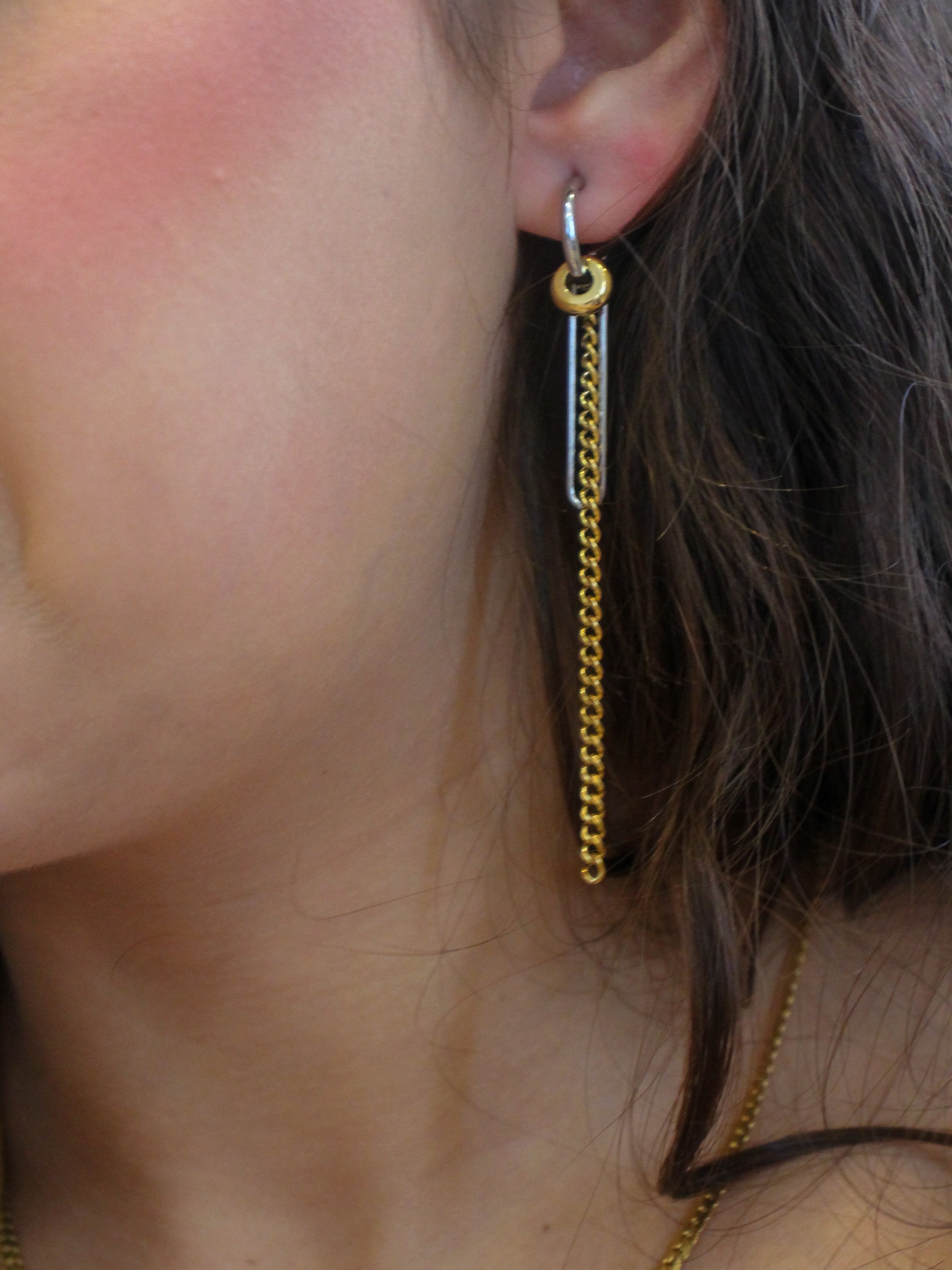 Brinco Firenzea - Banhado a Ouro 18K