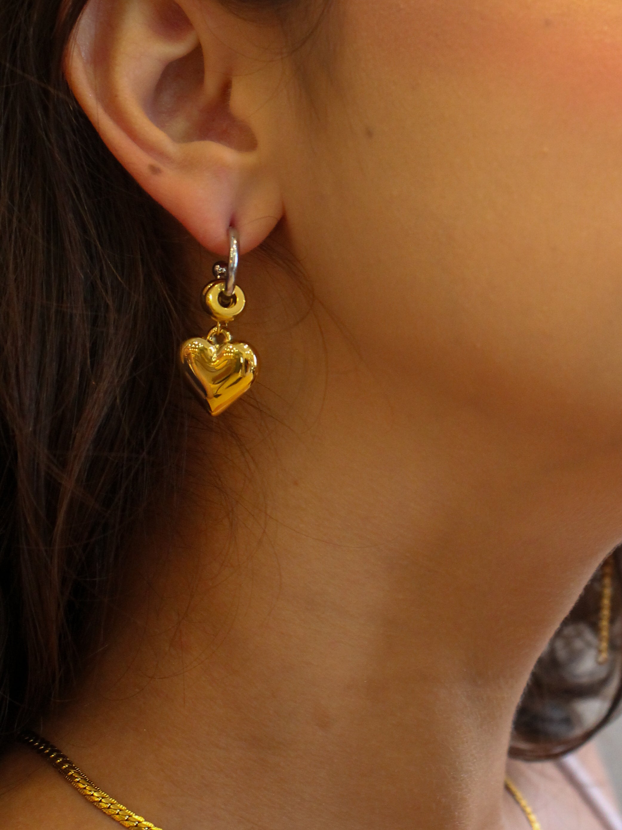 Brinco Firenzea - Banhado a Ouro 18K