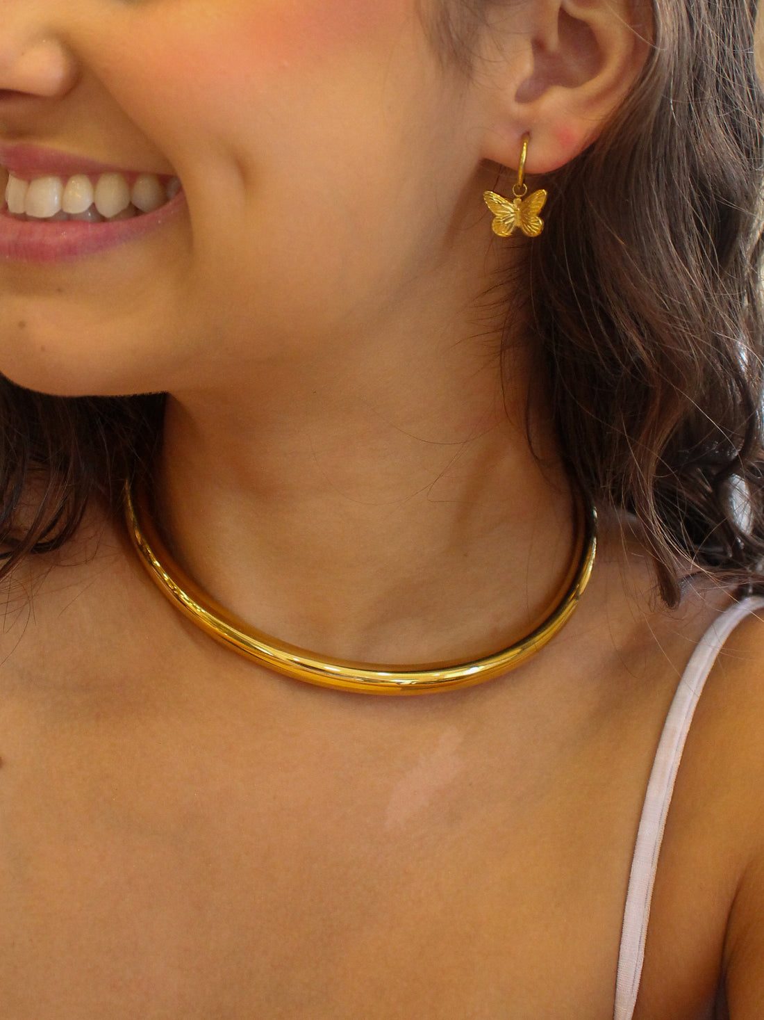 Brinco Axelyra - Banhado a Ouro 18K