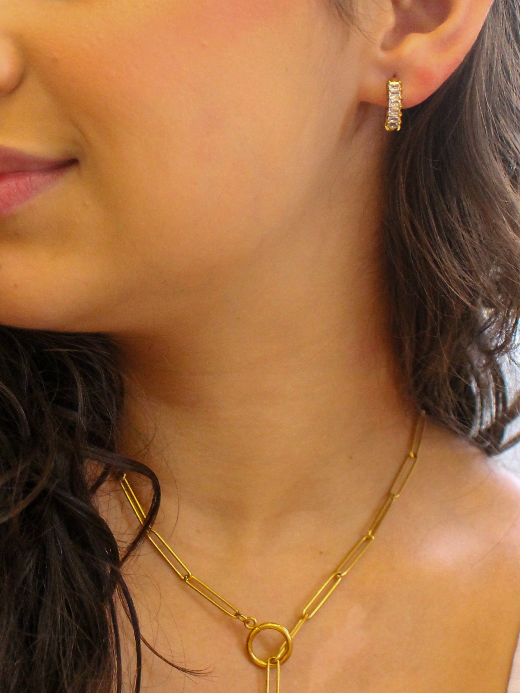 Brinco Lexy - Banhado a Ouro 18K
