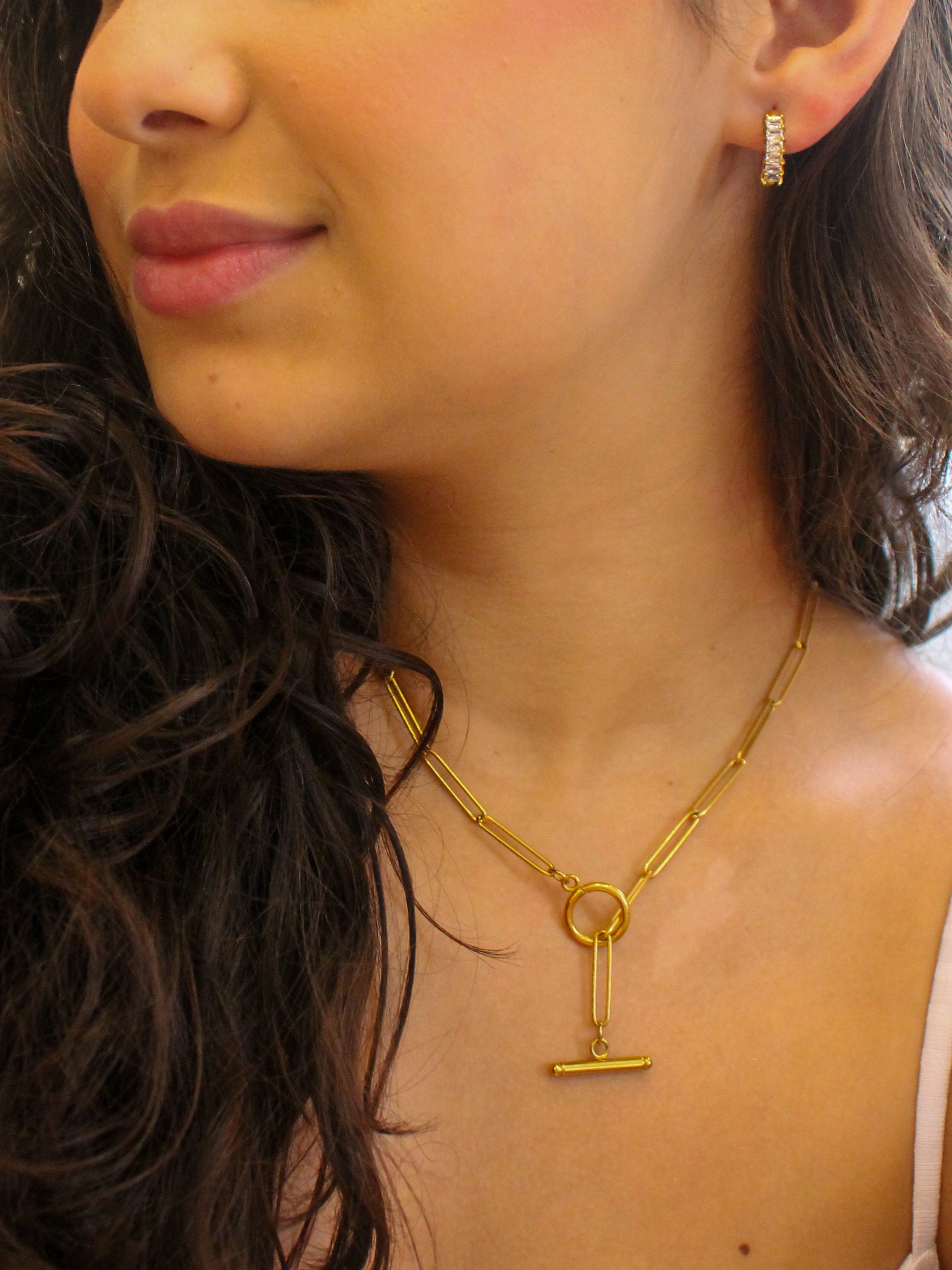 Brinco Lexy - Banhado a Ouro 18K