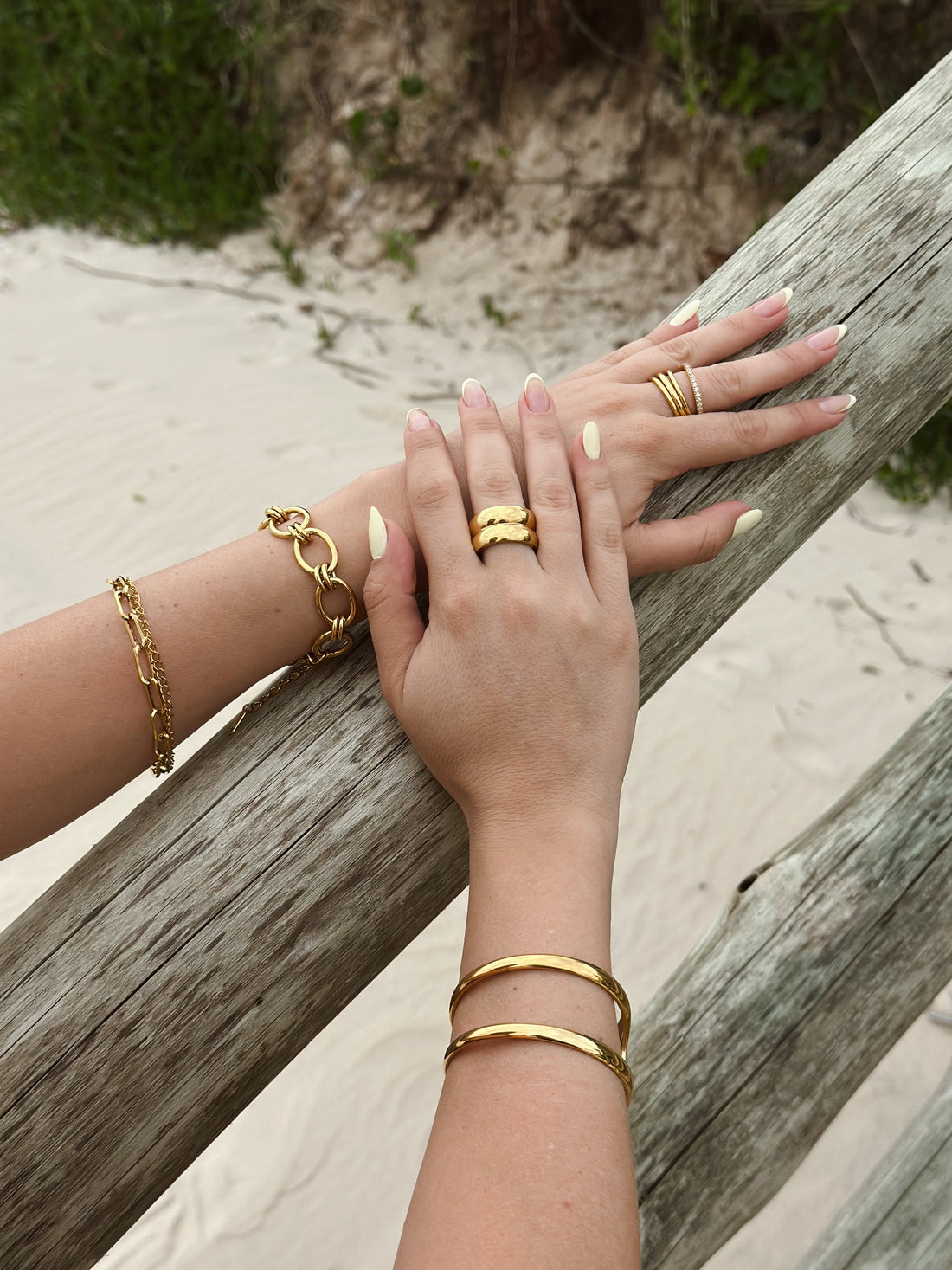 Pulseira Astryvia - Banhada Ouro 18K