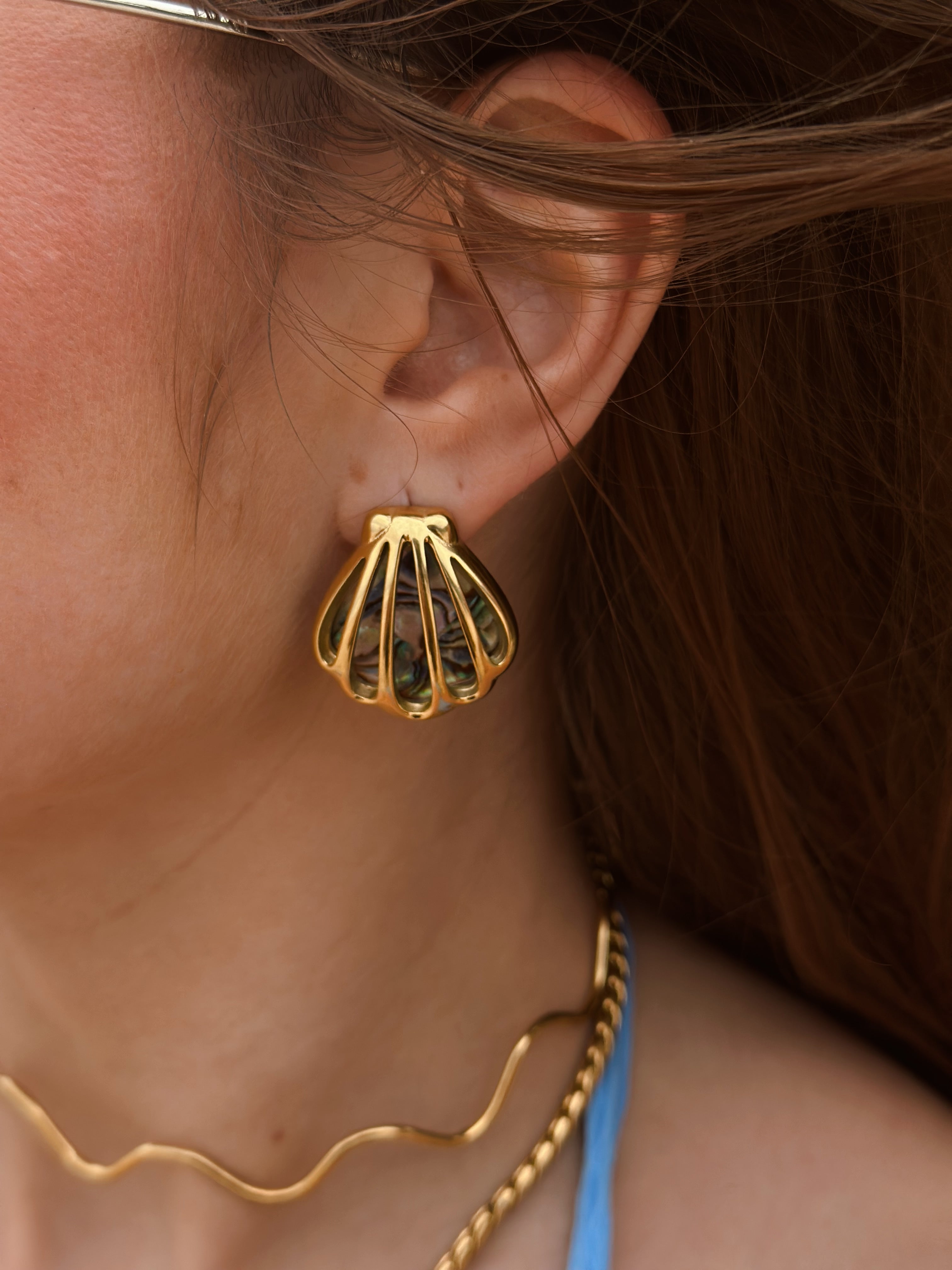 Brinco Veyra - Banhado a Ouro 18K