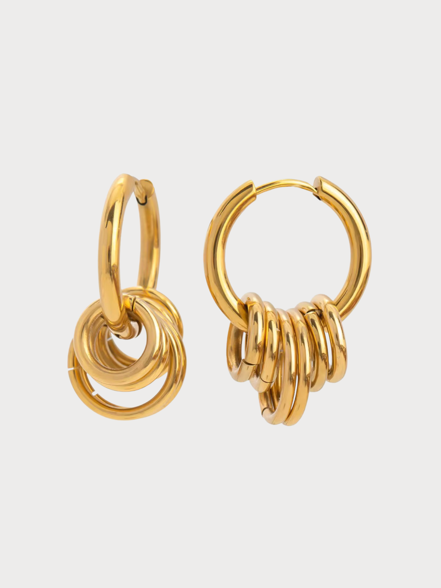 Brinco Elyssor - Banhado a Ouro 18K