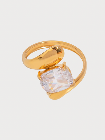 Anel Solyxis - Banhado a Ouro 18K