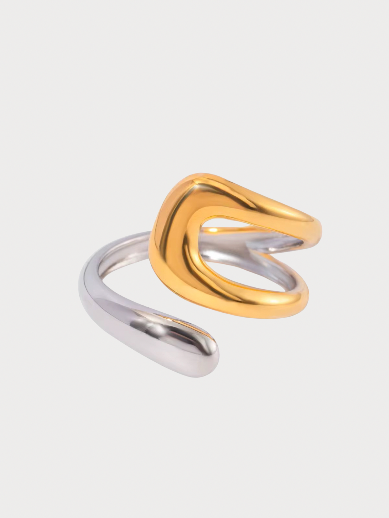 Anel Eryvon - Banhado a Ouro 18K