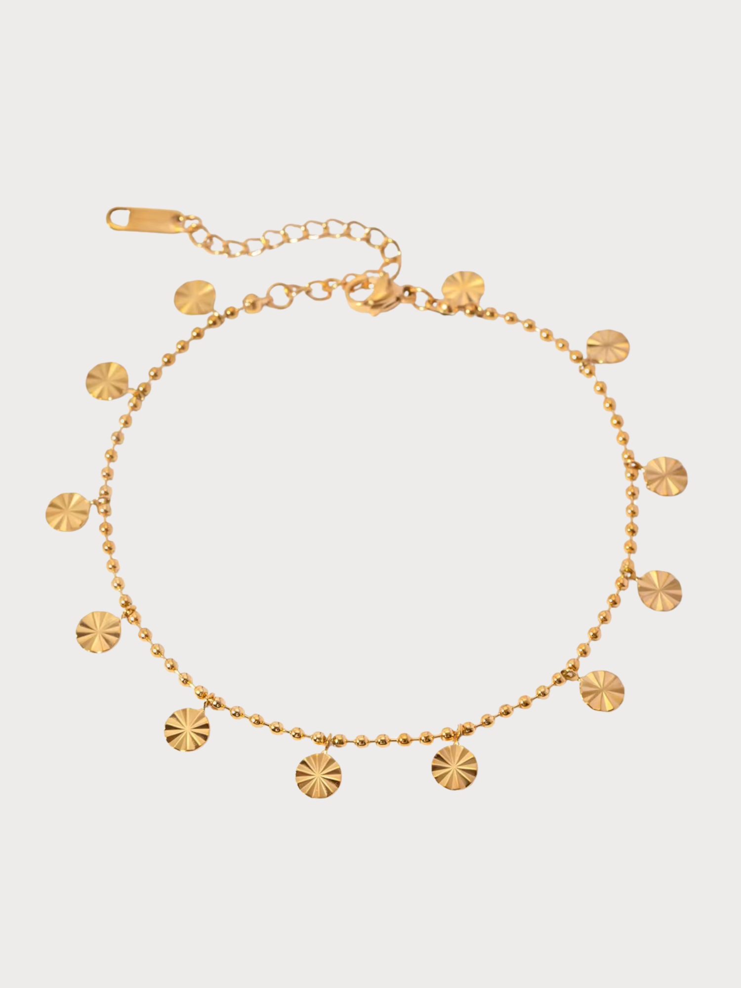 Tornozeleira Veyntora - Banhada a Ouro 18K