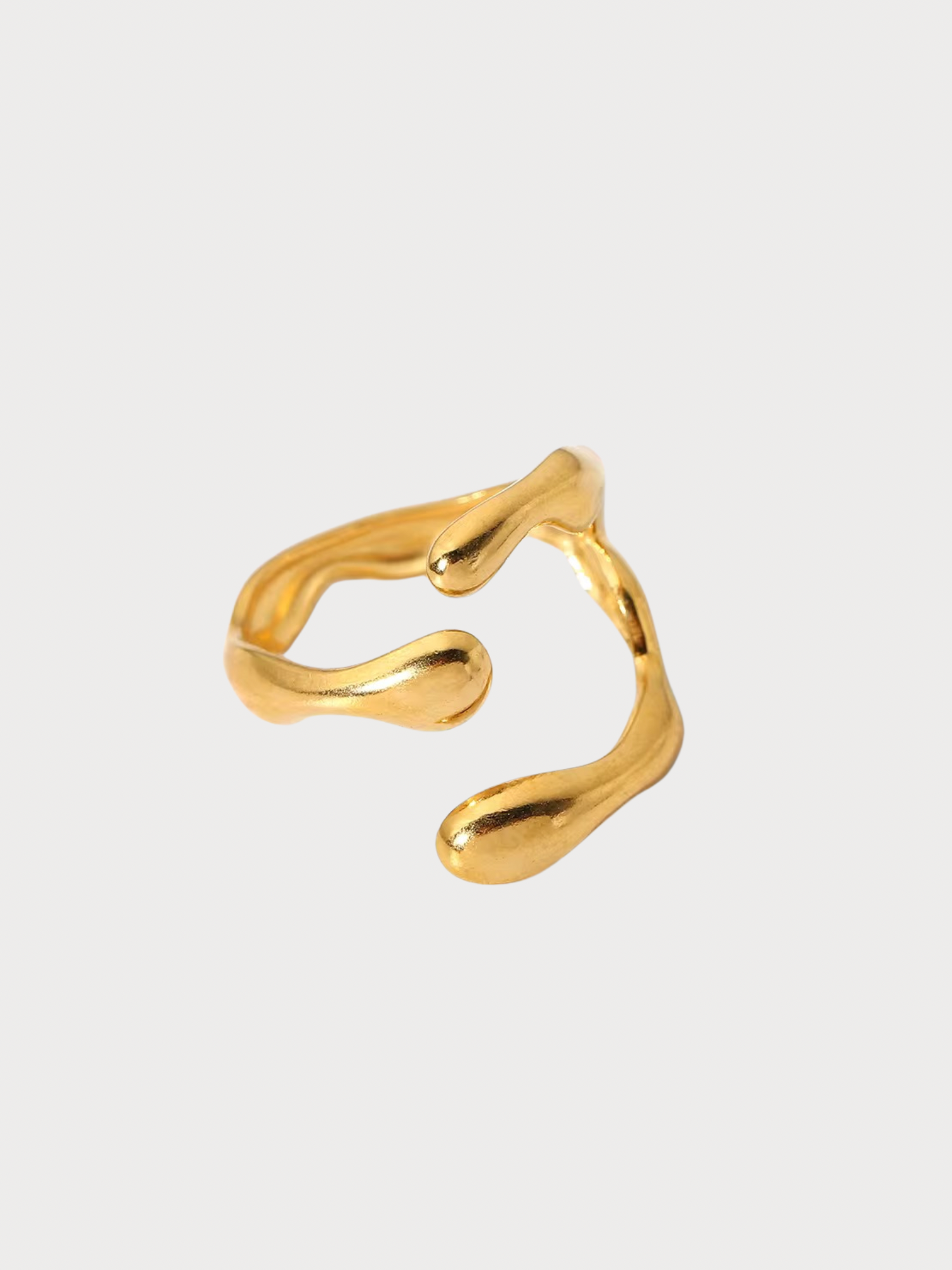 Anel Aelvoria - Banhado a Ouro 18K