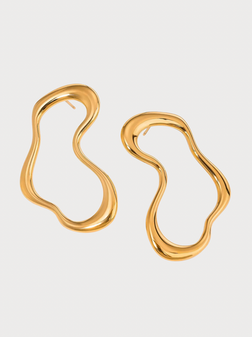 Brinco Zerionne - Banhado a Ouro 18K