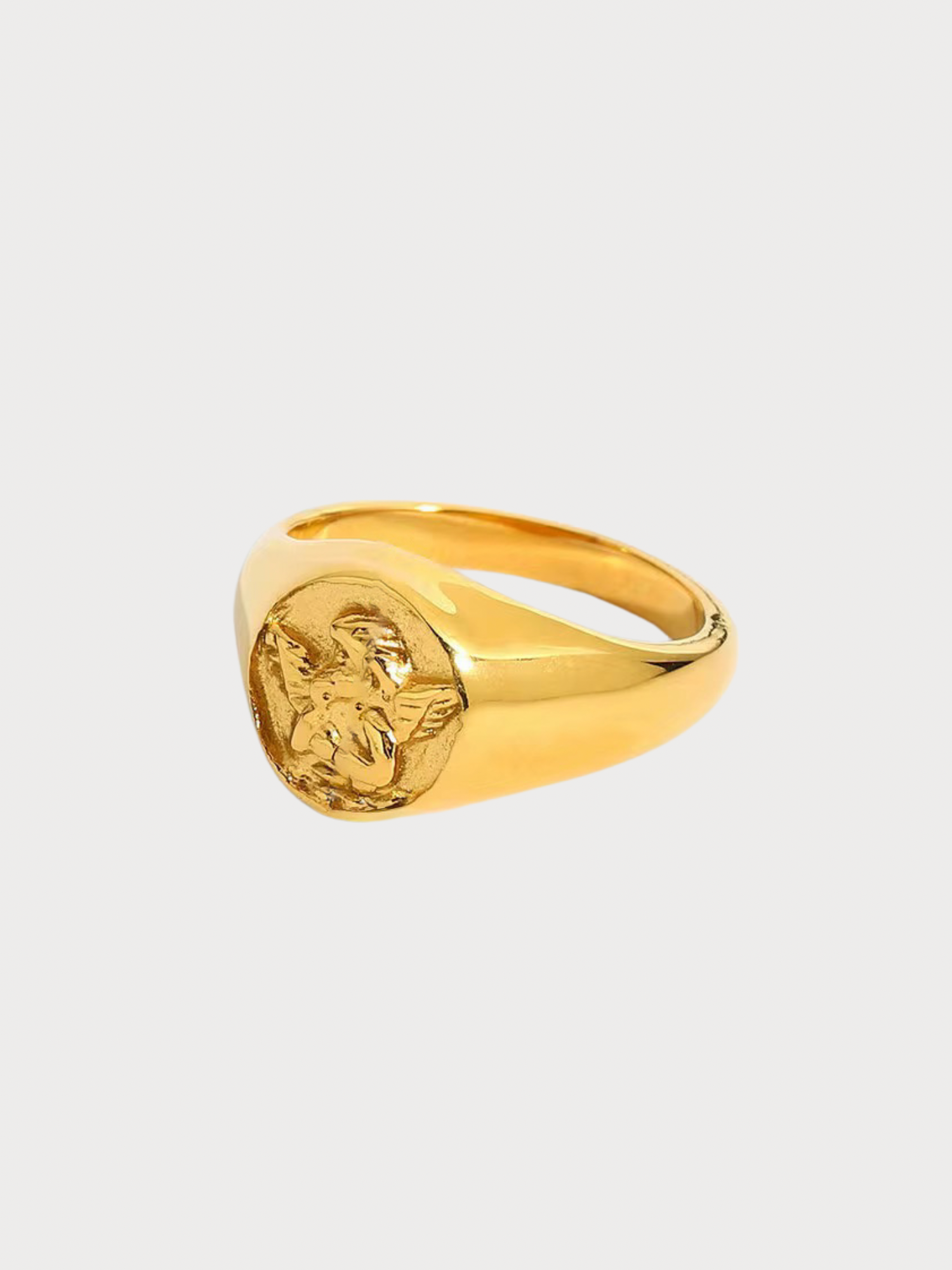 Anel Thalvoria - Banhado a Ouro 18K