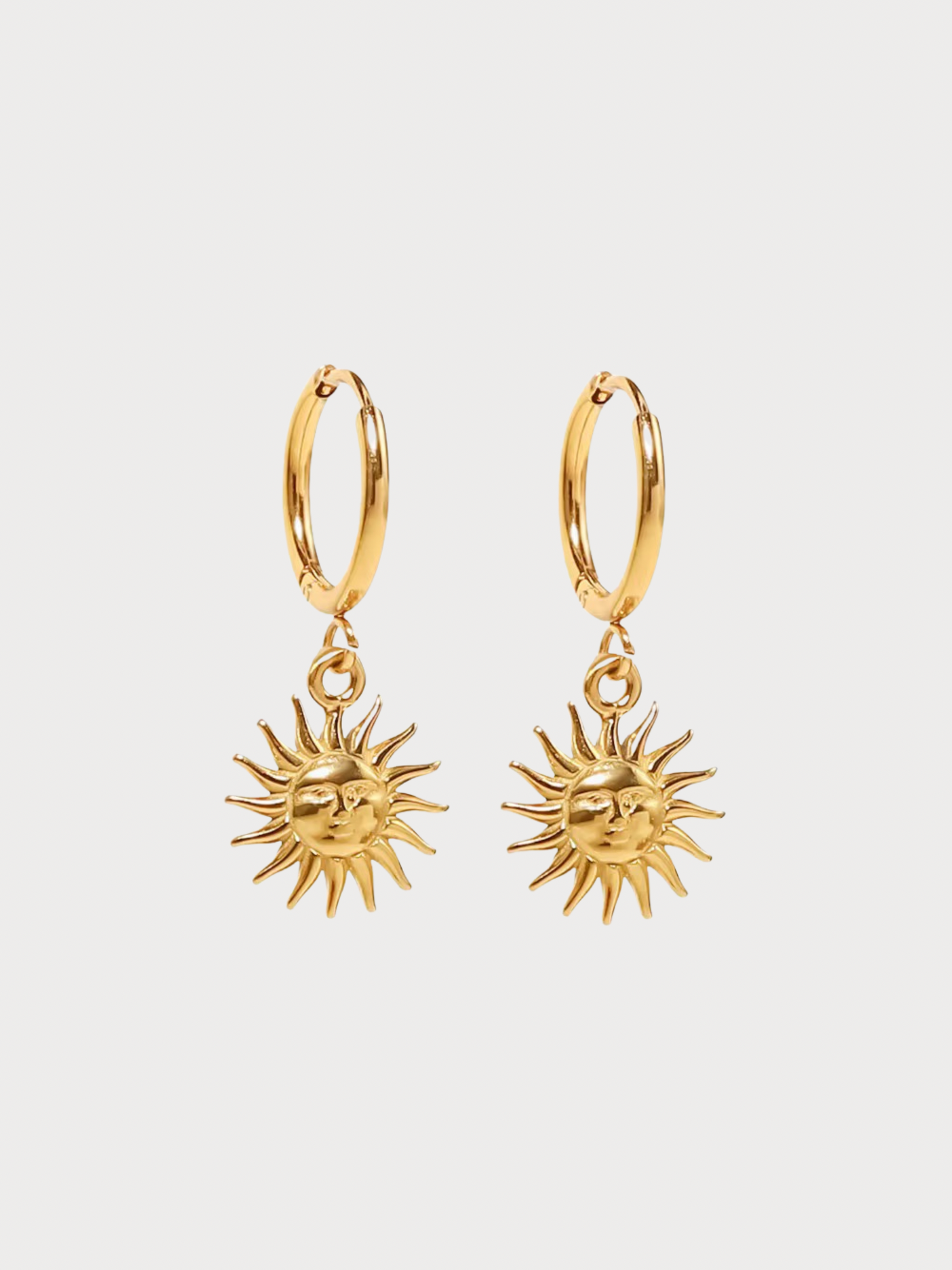 Brinco Solaris - Banhado a Ouro 18K